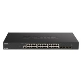 Сетевое оборудование D-Link DXS-1210-28T/A1A PROJ Управляемый L2+ коммутатор с 24 портами 10GBase-T и 4 портами 25GBase-X SFP28