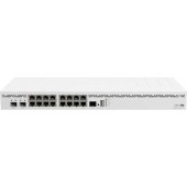 Сетевое оборудование MikroTik CCR2004-16G-2S+ Маршрутизатор проводной, 16*1Gbit RJ45, 2*10Gbit SFP+