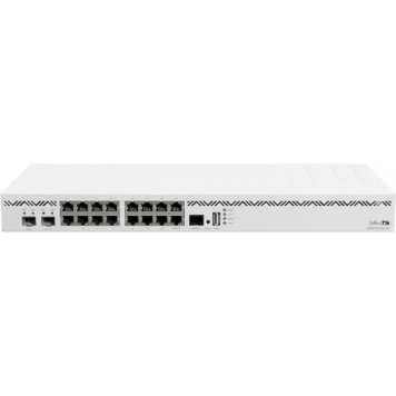 Сетевое оборудование MikroTik CCR2004-16G-2S+ Маршрутизатор проводной, 16*1Gbit RJ45, 2*10Gbit SFP+