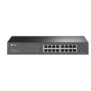 Сетевое оборудование TP-Link TL-SG1016D Коммутатор с 16 гигабитными портами для размещения на столе или в стойке