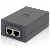 Сетевое оборудование UBIQUITI POE-24-24W-G Блок питания 24В, 1А, Passive PoE, Gigabit Ethernet