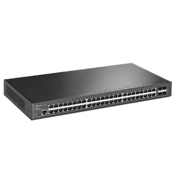 Сетевое оборудование TP-Link SG3452 Omada 48-портовый гигабитный управляемый коммутатор L2+ с 4 SFP-слотами-1