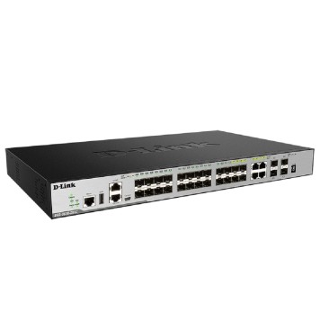 Сетевое оборудование D-Link DGS-3630-28SC/A2ASI PROJ Управляемый L3 коммутатор, стек, 20x1000Base-X SFP, 4x10GBase-X SFP+, 4xCombo 1000Base-T/SFP, ПО SI-1