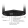 Mercusys MR80X Двухдиапазонный гигабитный роутер Wi-Fi AX3000