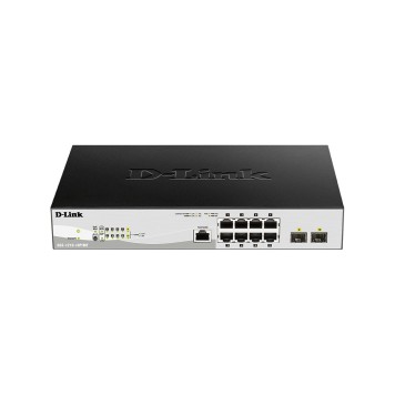 Сетевое оборудование D-Link DGS-1210-10P/ME/B1A Управляемый L2 коммутатор с 8 портами 10/100/1000Base-T и 2 портами 1000Base-X SFP (8 портов PoE 802.3af/at, PoE-бюджет 78 Вт)