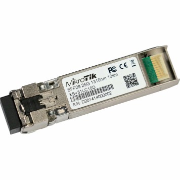 Сетевое оборудование MikroTik XS+31LC10D Модуль SFP/SFP+/SFP28, 1/10/25G, Single Mode, 10km, 1310nm