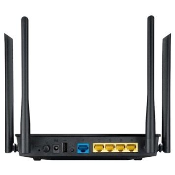 Сетевое оборудование ASUS RT-AC1200 (V2) Беспроводной двухдиапазонный маршрутизатор AC1200  с поддержкой технологии MU-MIMO, Wi-Fi 5 (ac)-2