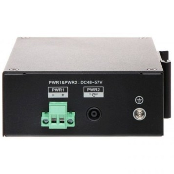 Коммутаторы DAHUA DH-LR2110-8ET-120 8-портовый неуправляемый коммутатор с ePoE; 8xRJ45 100M (PoE/PoE+/Hi-PoE), 1xRJ45 1G (uplink), 1xSFP 1G (uplink); суммарно 120Вт; длина кабеля UTP до 800м; монтаж на DIN-рейку;-2