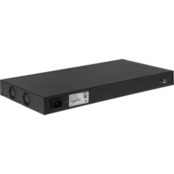 Коммутаторы DAHUA DH-S3228-24GT-375 24-портовый неуправляемый гигабитный коммутатор с PoE; 24xRJ45 1G (PoE/PoE+/Hi-PoE), 2xRJ45 1G (uplink), 2xSFP 1G (uplink); суммарно 375Вт;watchdog;грозозащита;питание 100-240V-2