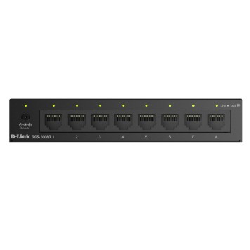 Сетевое оборудование D-Link DGS-1008D/V/S1A Неуправляемый коммутатор с 8 портами 10/100/1000Base-T