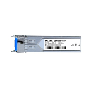 Сетевое оборудование D-Link 330R/10KM/A1B WDM SFP-трансивер с 1 портом 1000Base-BX-U (Tx:1310 нм, Rx:1550 нм) для одномодового оптического кабеля (до 10 км, разъем Simplex LC)-2