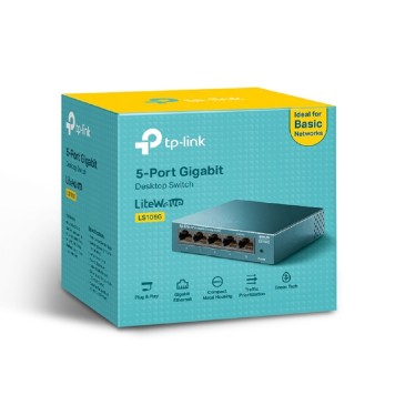 Сетевое оборудование TP-Link LS105G Настольный коммутатор с 5 гигабитными портами-2