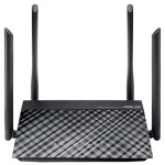 Сетевое оборудование ASUS RT-AC1200 (V2) Беспроводной двухдиапазонный маршрутизатор AC1200  с поддержкой технологии MU-MIMO, Wi-Fi 5 (ac)