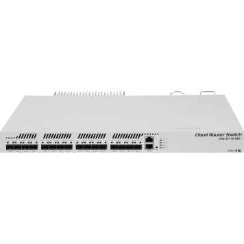 Сетевое оборудование MikroTik CRS317-1G-16S+RM Коммутатор управляемый, 16х SFP+, 1х 1G RJ45, RouterOS-1