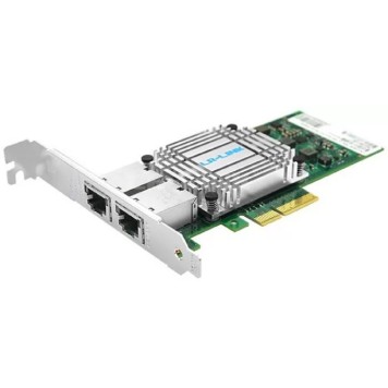 Сетевое оборудование Lr-Link LREC9812BT PCIe x4 Dual-port 10G Copper Server Adapter (Intel X550)