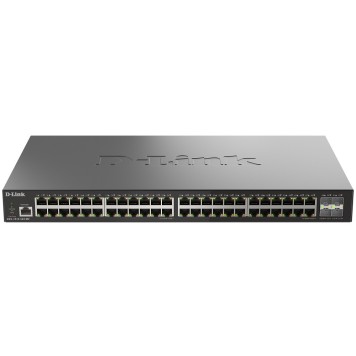Сетевое оборудование D-Link DGS-1210-52X/ME/C1A Управляемый L2 коммутатор с 48 портами 10/100/1000Base-T и 4 портами 10GBase-X SFP+