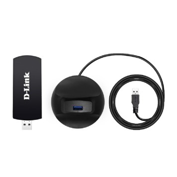 Сетевое оборудование D-Link DWA-192/RU/B1A  Беспроводной двухдиапазонный USB 3.0 адаптер AC1900 с поддержкой MU-MIMO-1
