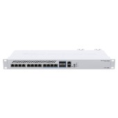 Сетевое оборудование MikroTik CRS312-4C+8XG-RM Коммутатор управляемый, Cloud Router Switch (L3) 8х 1G/2.5G/5G/10G RJ45,  4х 10G RJ45/SFP+ with RouterOS L5, 1U rackmount enclosure