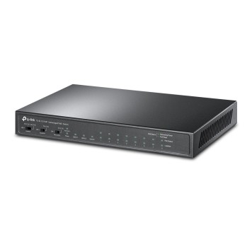 Сетевое оборудование TP-Link TL-SL1311MP Неуправляемый PoE-коммутатор (8 портов PoE+ 10/100 Мбит/с, 2 гигабитных порта без РоЕ и 1 слот SFP)-1