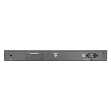 Сетевое оборудование D-Link DGS-3130-30PS/B2A PROJ Управляемый L3 стекируемый коммутатор с 24 портами 10/100/1000Base-T, 2 портами 10GBase-T и 4 портами 10GBase-X SFP+ (24 порта PoE 802.3af/at, PoE-бюджет 370 Вт)-1