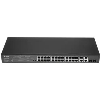 Сетевое оборудование TP-Link SL2428P Omada 24-портовый управляемый РоЕ-коммутатор Smart Fast Ethernet, 2 гигабитными портами без РоЕ и 2 SFP слотами-1