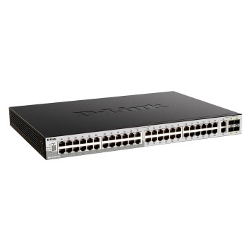 Сетевое оборудование D-Link DGS-3130-54TS/B1A PROJ Управляемый L3 стекируемый коммутатор с 48 портами 10/100/1000Base-T, 2 портами 10GBase-T и 4 портами 10GBase-X SFP+-1