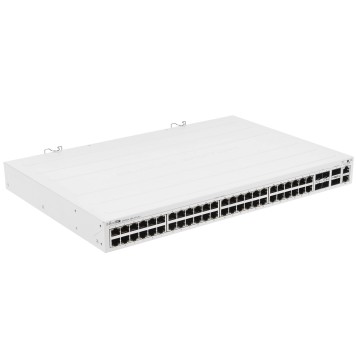 Сетевое оборудование MikroTik CRS354-48G-4S+2Q+RM Коммутатор управляемый, Cloud Router Switch 354-48G-4S+2Q+RM with RouterOS L5 license