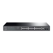 Сетевое оборудование TP-Link TL-SG1428PE Коммутатор Easy Smart с 26 гигабитными портами RJ45 (24 порта PoE+) и 2 портами SFP