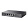 Сетевое оборудование TP-Link TL-SG1005P-PD Настольный коммутатор с 5 гигабитными портами (1 порт с входящим PoE++, 4 порта с исходящим PoE+)