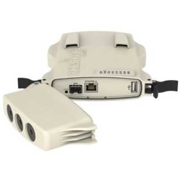 Сетевое оборудование MikroTik RB922UAGS-5HPacD-NM Беспроводная точка доступа, 720MHz CPU, 128MB RAM, 1xGigabit LAN, 1xSFP cage, 1xUSB, 1xminiPCI-e, built-in 5Ghz 802.11ac 2x2 dual chain wireless with two RP-SMA -2