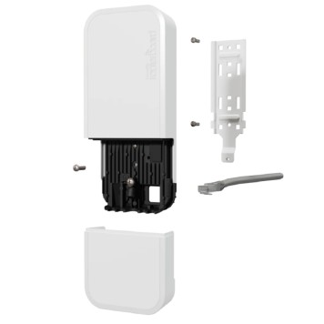 Сетевое оборудование MikroTik wAPG-5HaxD2HaxD Беспроводная точка доступа, WAP ax WIFI 6, AX3000, 2.4/5Ггц, Poe, 2x 1Gbit, 802.11a/n/ac/ax, Всепогодный корпус, белая-2
