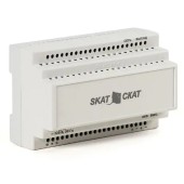 ИБП для систем безопасности Бастион БАСТИОН SKAT-12-6.0 DIN (СКАТ ИБП-12/6-DIN) источник питания 12В 6А пластиковый корпус под DIN рейку 35 мм, МПТ (586) 