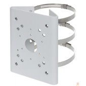 Кронштейн/Монтажная коробка/Адаптер DAHUA DH-PFA150 Крепление на столб, нержавеющая сталь, для цилиндрических видеокамер и PTZ-видеокамер