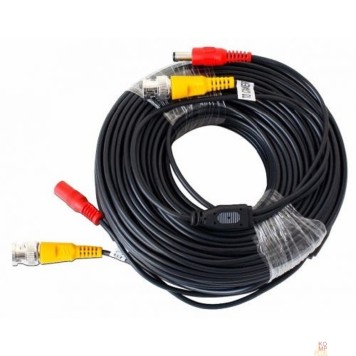 Блок питания/Монтажные материалы Falcon Eye Кабель BNC-BNC для видеонаблюдения (с питанием) L=18m (комбинированный BNC+DC–BNC+DC)