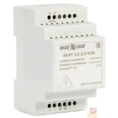 ИБП для систем безопасности Бастион БАСТИОН SKAT-12-2.0 DIN (СКАТ ИБП-12/2-DIN) источник питания 12В 2,3А АКБ внешн. 1х7-17Ач, под DIN рейку 35 мм, МПТ (596)