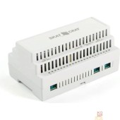 ИБП для систем безопасности Бастион БАСТИОН SKAT-12-3.0 DIN (СКАТ ИБП-12/3-DIN) источник питания 12В 3А пластиковый корпус под DIN рейку 35 мм, МПТ (580)