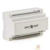 ИБП для систем безопасности Бастион БАСТИОН SKAT-12-6,0 DIN (СКАТ ИБП-12/6-DIN) источник питания 12В 6А пластиковый корпус под DIN рейку 35 мм, МПТ (586) 