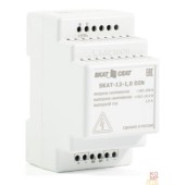 ИБП для систем безопасности Бастион БАСТИОН SKAT-12-1.0 DIN (СКАТ ИБП-12/1-DIN) источник питания 12В 1А пластиковый корпус под DIN рейку 35 мм, МПТ (583)