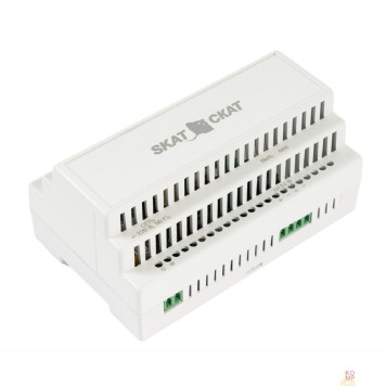 ИБП для систем безопасности Бастион БАСТИОН SKAT-24-3.0 DIN (СКАТ ИБП-24/3-DIN) источник питания 24В 3А АКБ внешн. 1х12-17Ач, под DIN рейку 35 мм, МПТ (599)-2