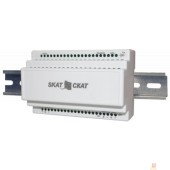 ИБП для систем безопасности Бастион БАСТИОН СКАТ-2400М DIN (СКАТ ИБП-24/1,5-DIN) источник питания 24В 1,3А 2 внешн. АКБ 4,5-7Ач хол. пуск СС ТР, под DIN рейку 35 мм, МПТ (84)