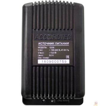 Блок питания/Монтажные материалы Источник питания Falcon Eye Accordtec AT-12/30 импульсный 12V, 3А
