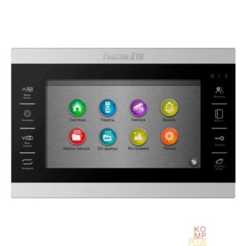 Домофоны Falcon Eye FE-70 ATLAS HD (Black) HD Видеодомофон: дисплей 7