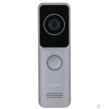 Вызывная панель DAHUA DHI-VTO2311R-WP Вызывная WiFI панель с разрешением камеры 2мп и WDR, IP65, слот для SD карты до 256Гб, питание DC 12V/PoE