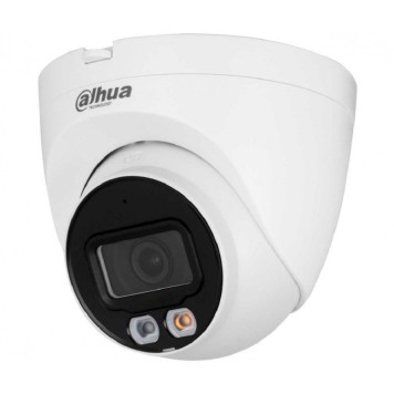 Видеонаблюдение DAHUA DH-IPC-HDW2849TMP-S-IL-0280B Уличная турельная IP-видеокамера SmartDualLight 8Мп, 1/2.7” CMOS, объектив 2.8мм, видеоаналитика, микрофон, ИК 30м, LED 30м, IP67, металл-1