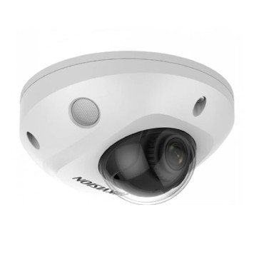 Видеонаблюдение HIKVISION DS-2CD2527G2-LS(2.8mm)(C) 2Мп уличная купольная IP-камера с LED-подсветкой до 30м и технологией AcuSense