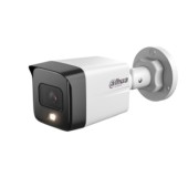 Видеонаблюдение DAHUA DH-IPC-HFW1239TC1P-SA-IL-0280B-S6 Уличная цилиндрическая IP-видеокамера с ИК 30м и LED 30м 2Мп; 1/2.8” CMOS; объектив 2.8мм обнаружение людей;  IP67; металл, пластик