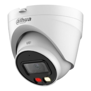 Видеонаблюдение DAHUA DH-IPC-HDW1239VP-SA-IL-0280B-S6 Уличная турельная IP-видеокамера с ИК 30м и LED 30м 2Мп; 1/2.8” CMOS; объектив 2.8мм; ; обнаружение людей IP67; металл, пластик