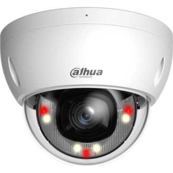 Видеонаблюдение DAHUA DH-IPC-HDBW1439E1P-A-IL-0360B-S6 Уличная купольная IP-видеокамера 4Мп, 1/3” CMOS, объектив 3.6мм, ИК 30м,LED 30м, IP67 ,IK08, микрофон, металл, пластик-1
