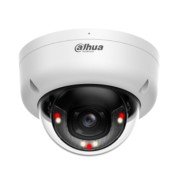 Видеонаблюдение DAHUA DH-IPC-HDBW1439E1P-A-IL-0280B-S7 Уличная купольная IP-видеокамера с ИК-подсветкой до 30м и LED-подсветкой до 30м; 4Мп; объектив 2.8мм; IP67, IK08; питание: 12В(DC), PoE; корпус: металл, пластик
