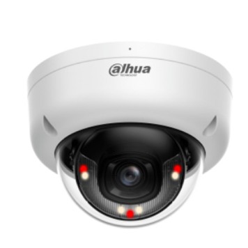 Видеонаблюдение DAHUA DH-IPC-HDBW1439E1P-A-IL-0280B-S7 Уличная купольная IP-видеокамера с ИК-подсветкой до 30м и LED-подсветкой до 30м; 4Мп; объектив 2.8мм; IP67, IK08; питание: 12В(DC), PoE; корпус: металл, пластик